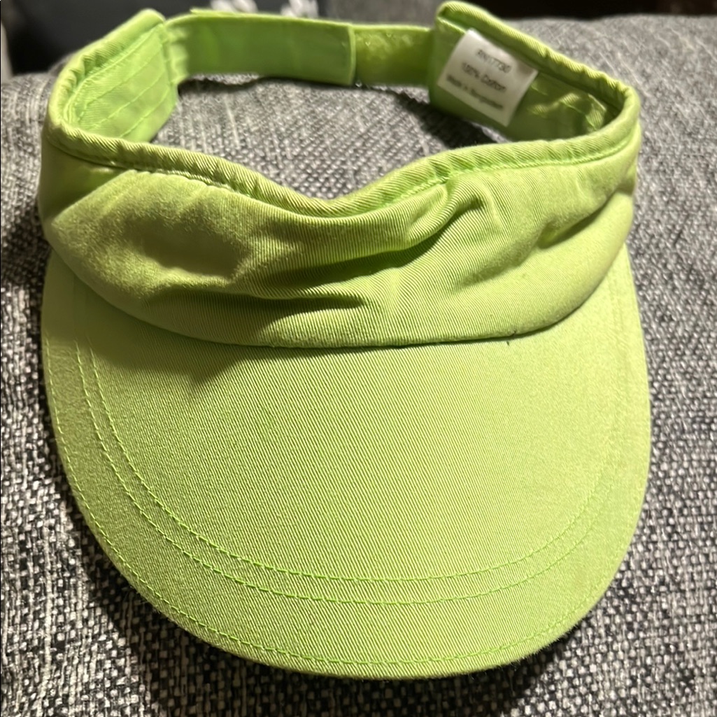 Lime Green Visor